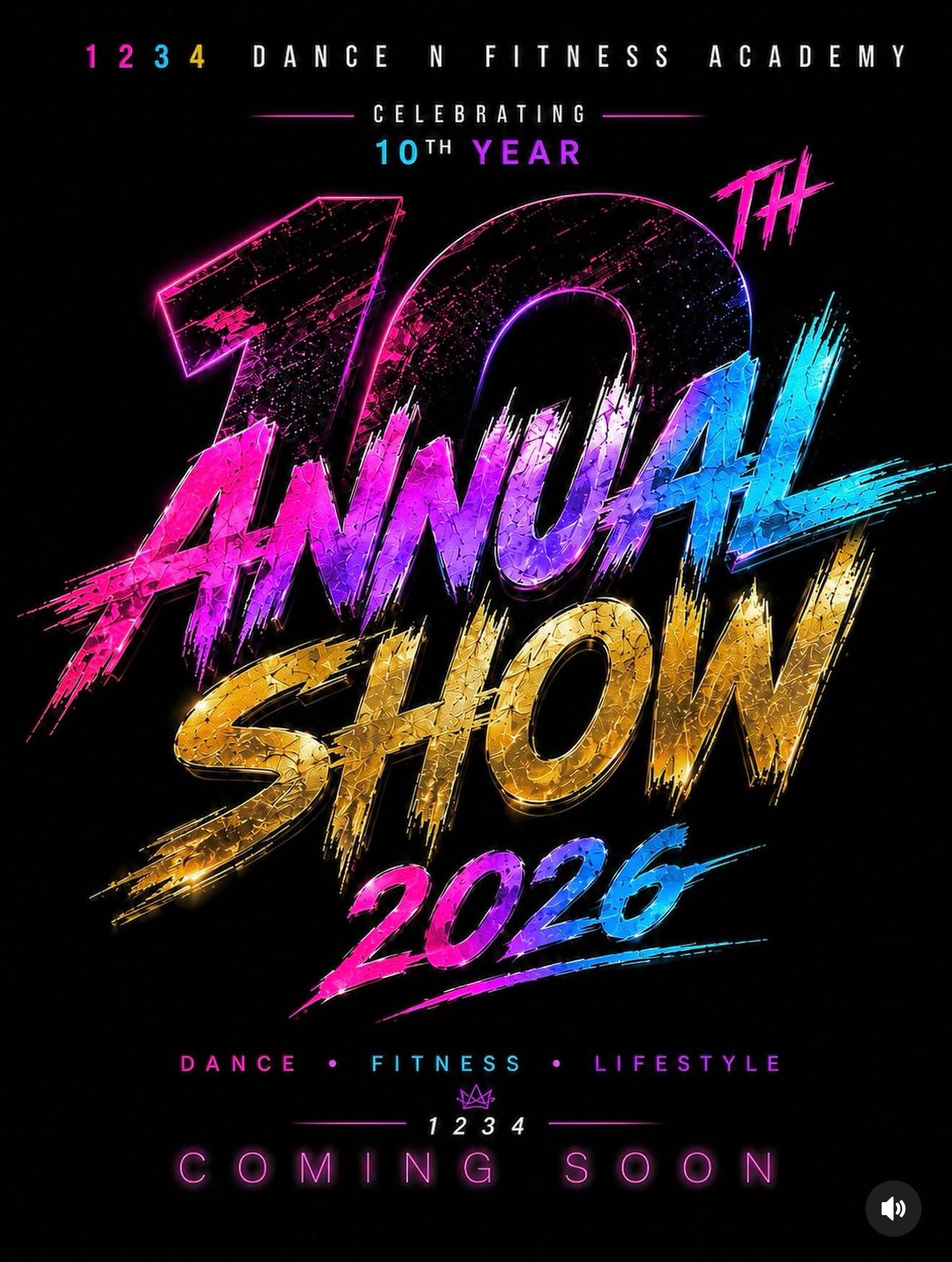10th Annual Day poster